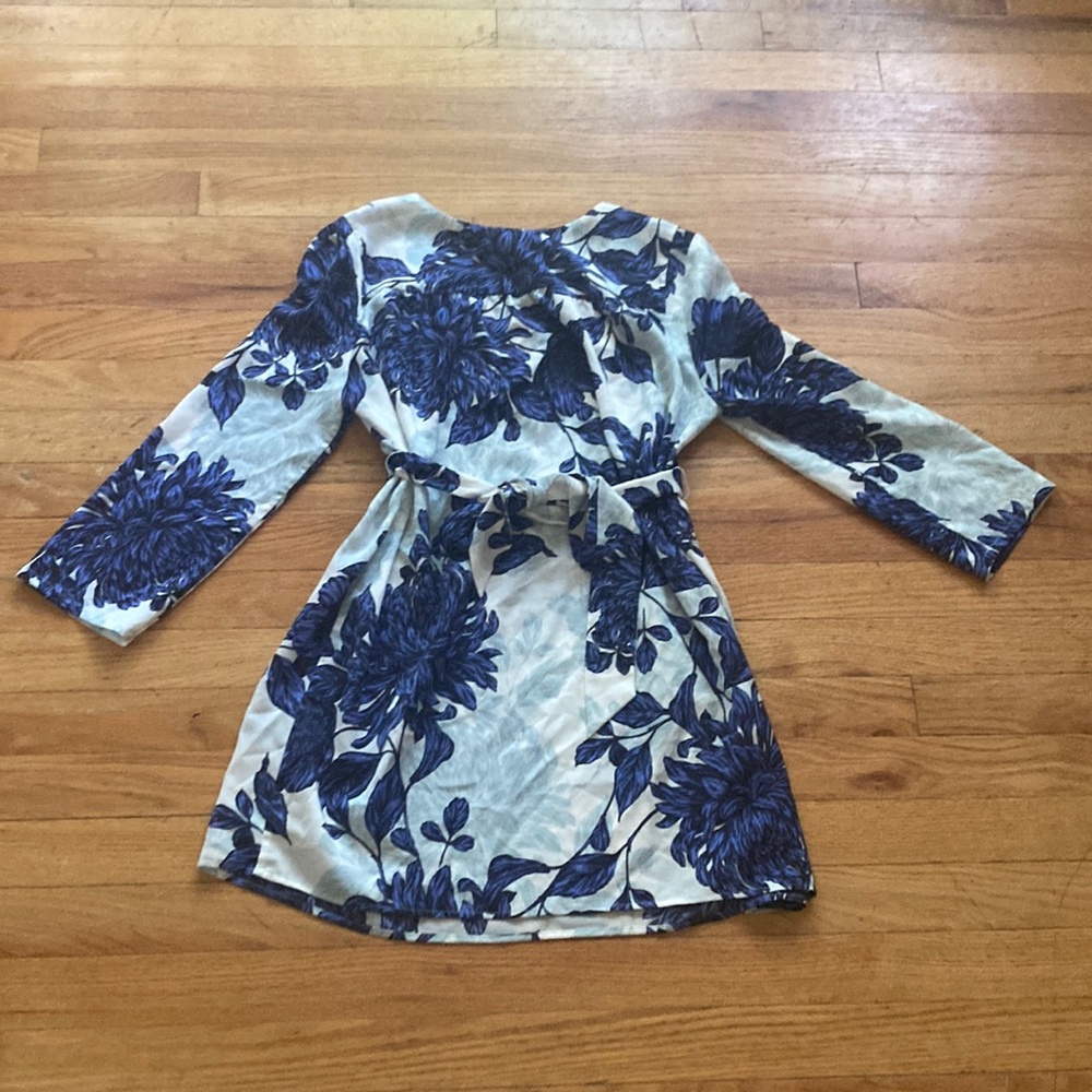 Pea in a Pod Maternity Floral Long Top Dress